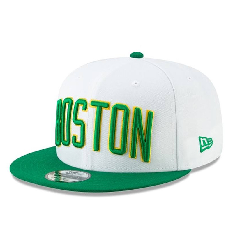 AKSESORIS BASKET NEW ERA Boston Celtics City Edition 9FIFTY Snapback